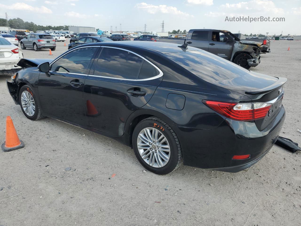 2013 Lexus Es 350 Черный vin: JTHBK1GG4D2005304