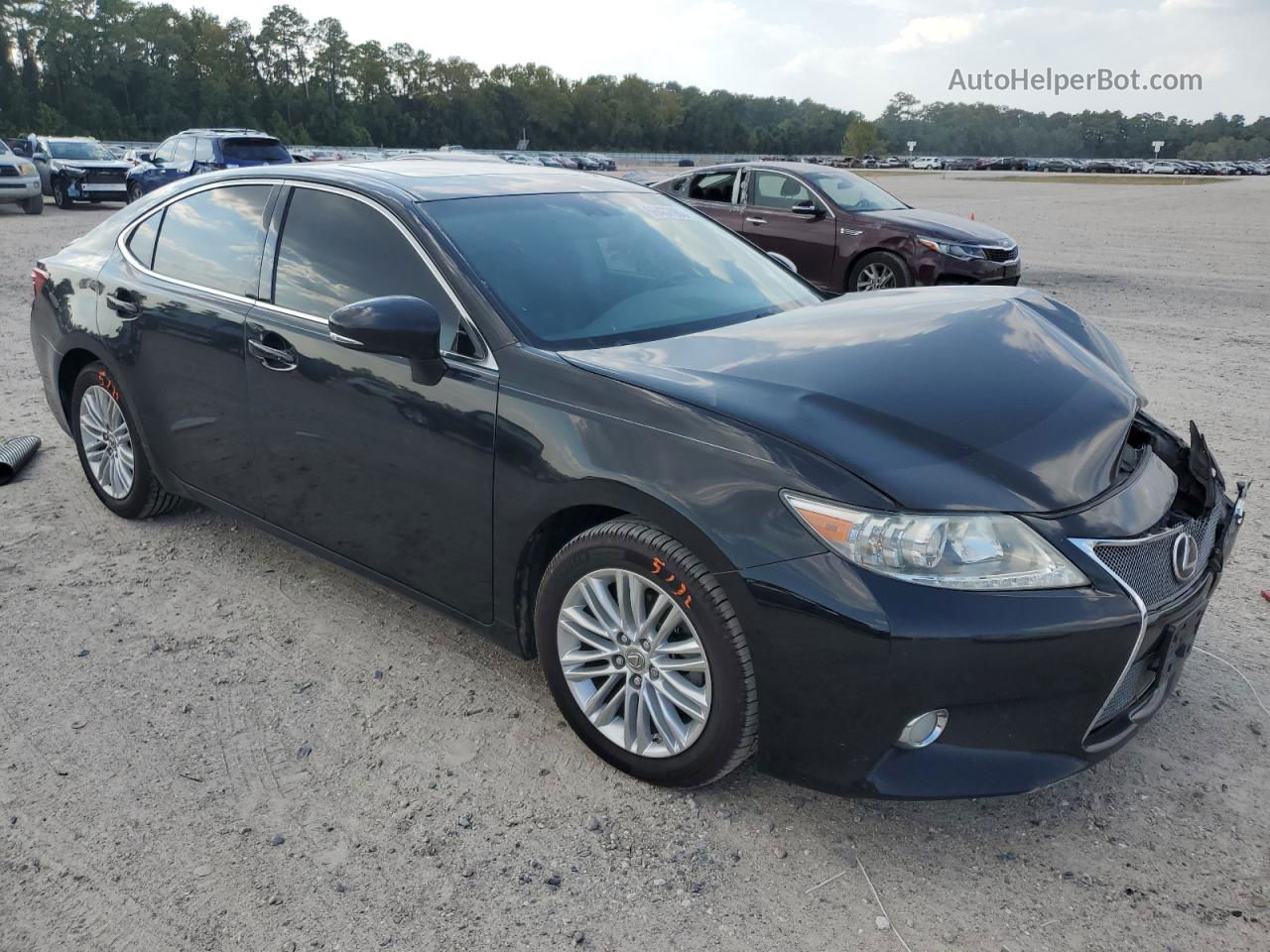 2013 Lexus Es 350 Черный vin: JTHBK1GG4D2005304