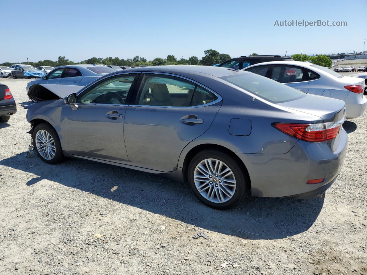 2013 Lexus Es 350 Silver vin: JTHBK1GG4D2006789