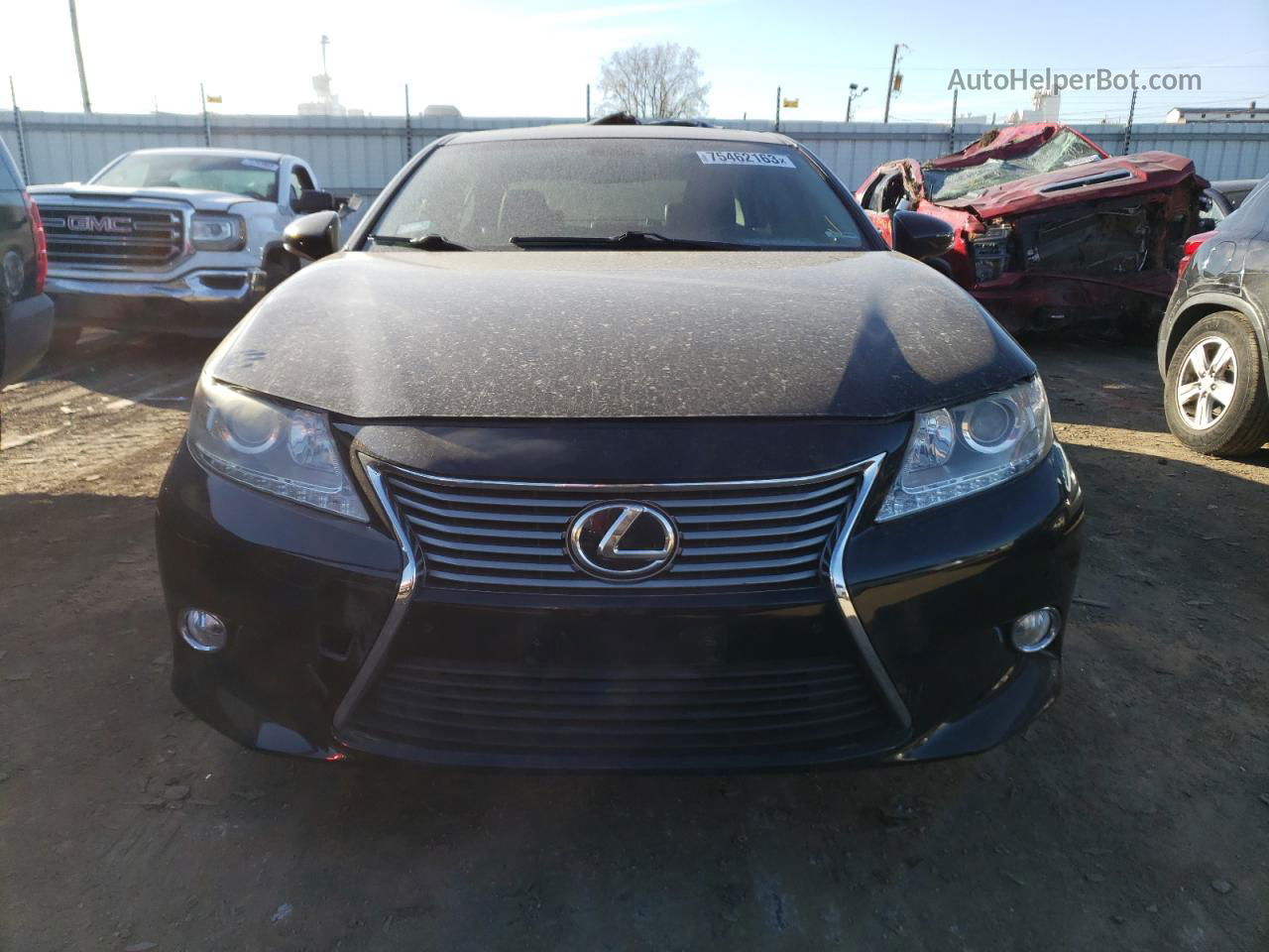 2013 Lexus Es 350 Black vin: JTHBK1GG4D2024743