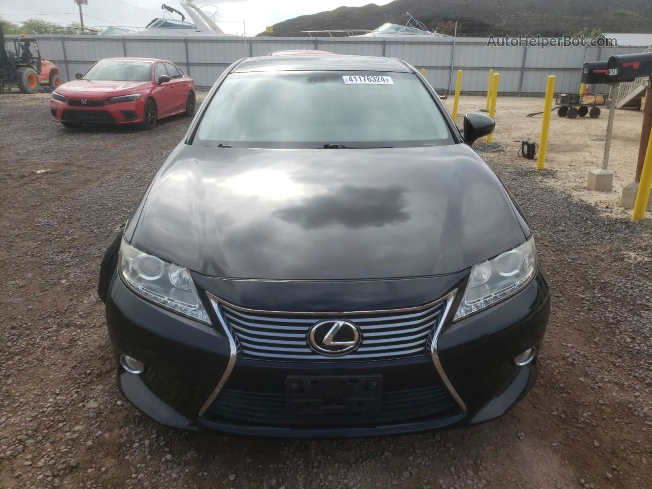 2013 Lexus Es 350 Black vin: JTHBK1GG4D2024757