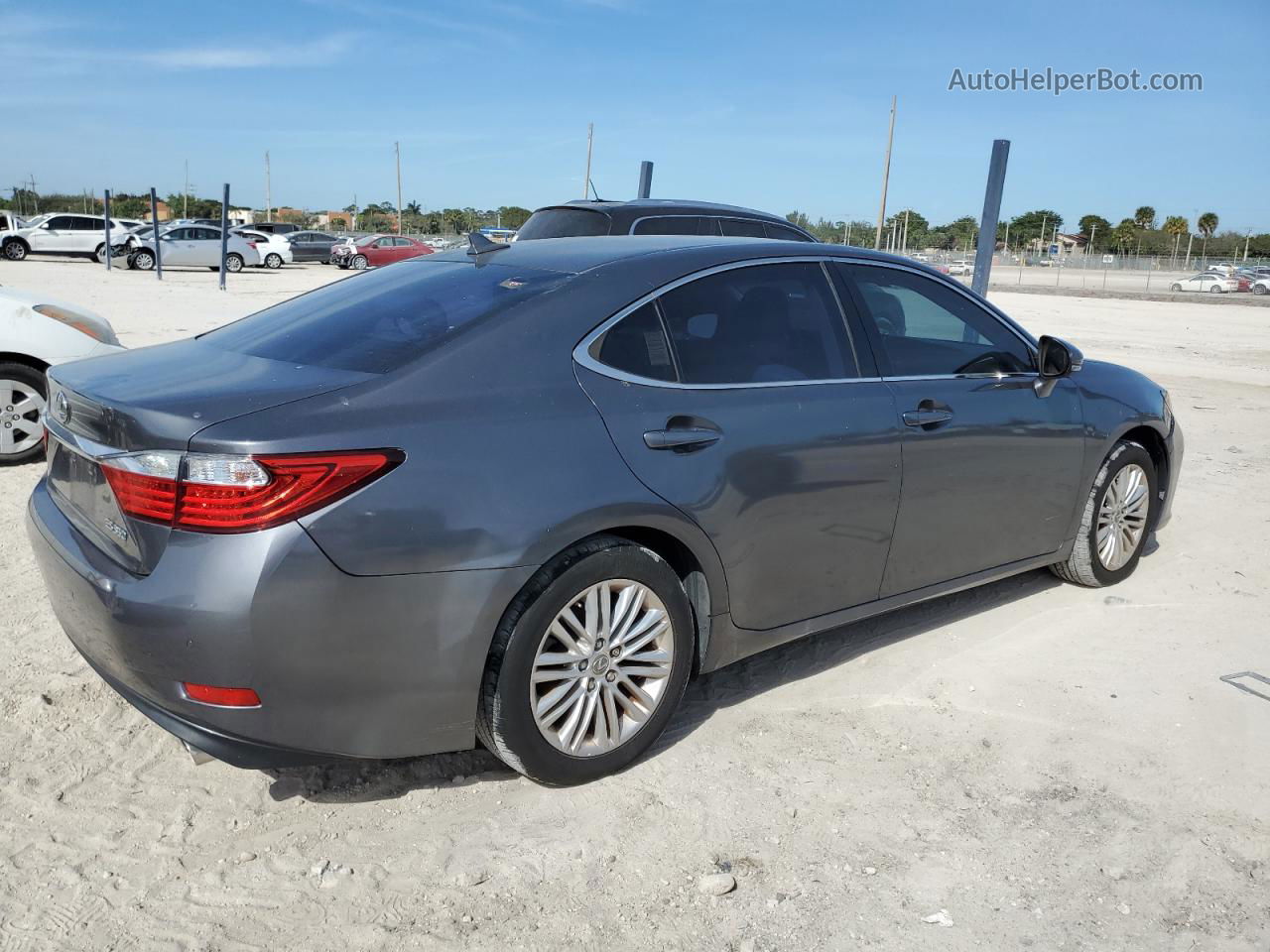 2013 Lexus Es 350 Gray vin: JTHBK1GG4D2026203