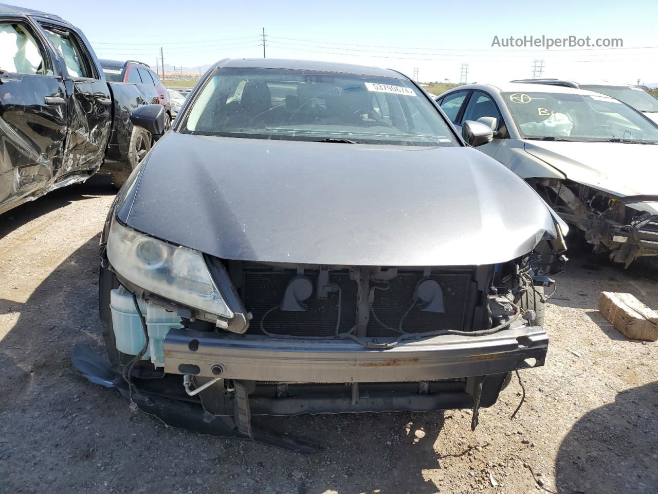 2013 Lexus Es 350 Charcoal vin: JTHBK1GG4D2036939