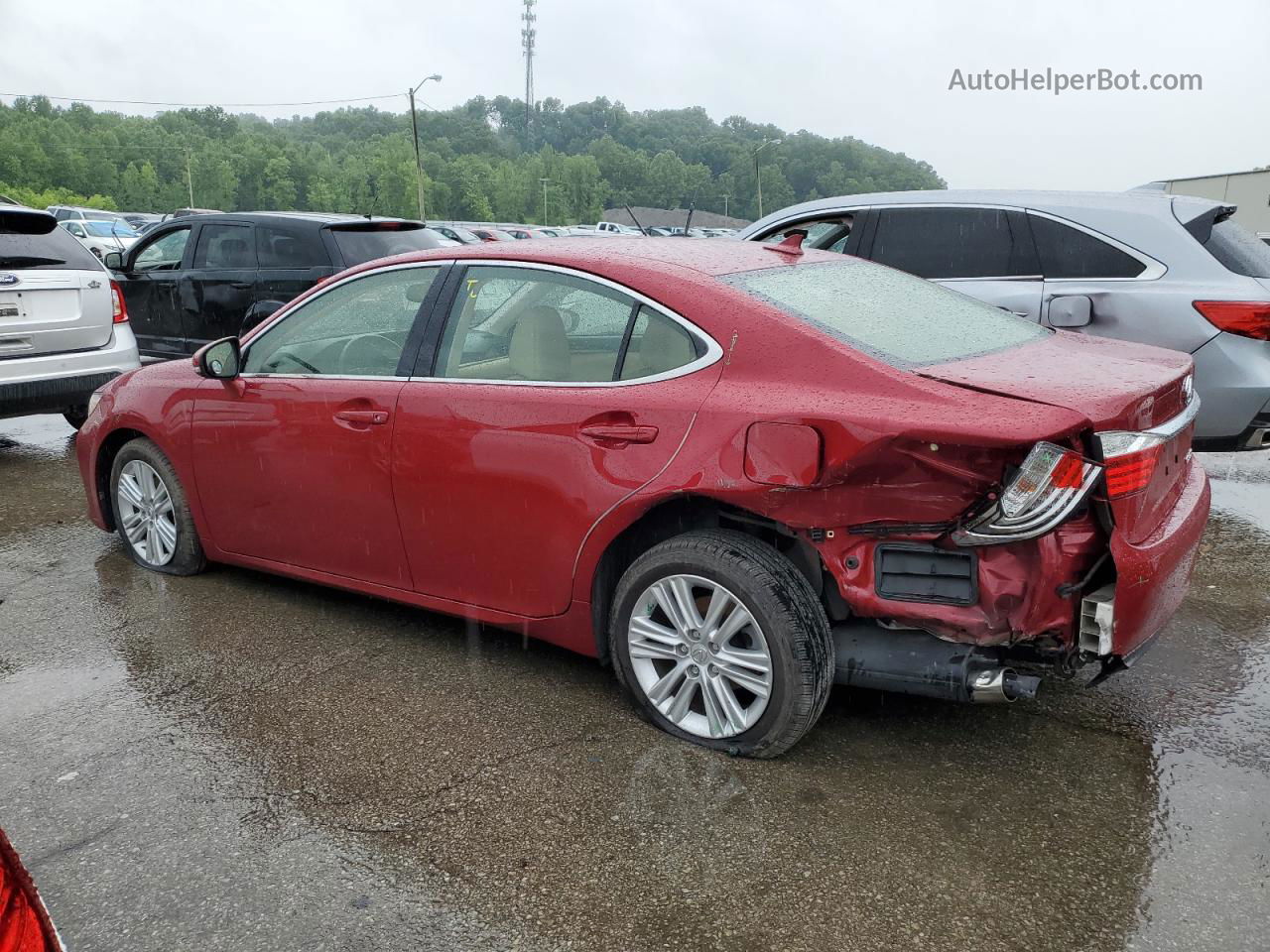 2013 Lexus Es 350 Brown vin: JTHBK1GG4D2052266