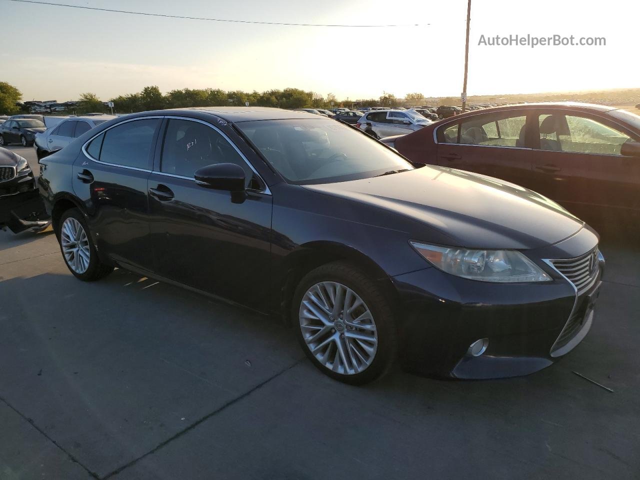 2013 Lexus Es 350 Blue vin: JTHBK1GG4D2062716