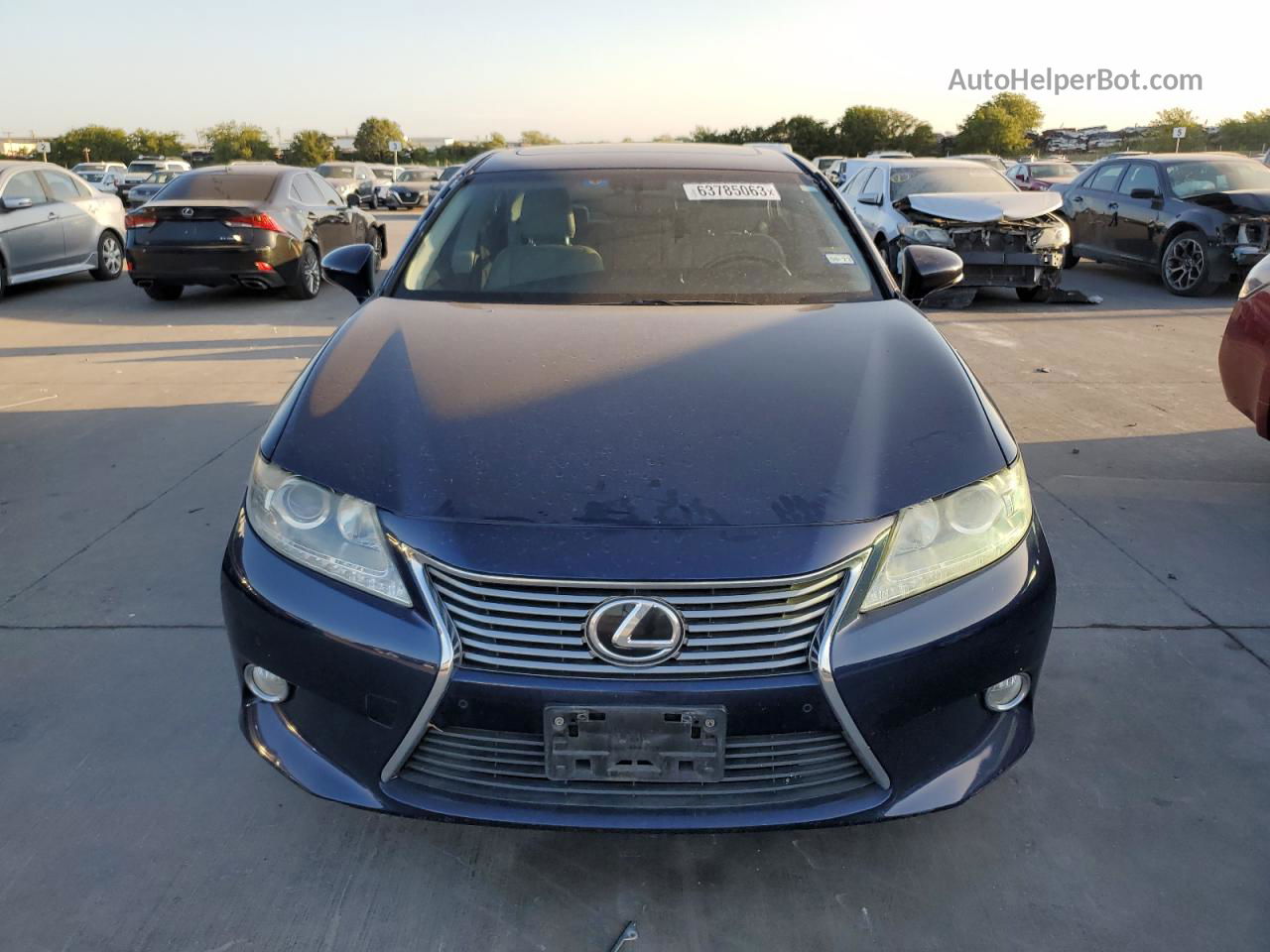 2013 Lexus Es 350 Blue vin: JTHBK1GG4D2062716