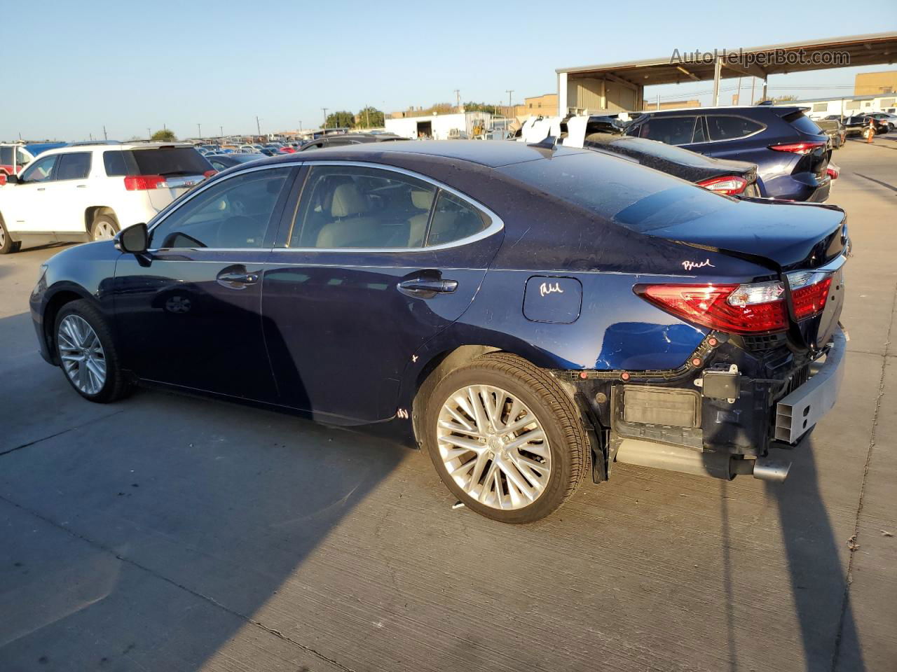 2013 Lexus Es 350 Blue vin: JTHBK1GG4D2062716