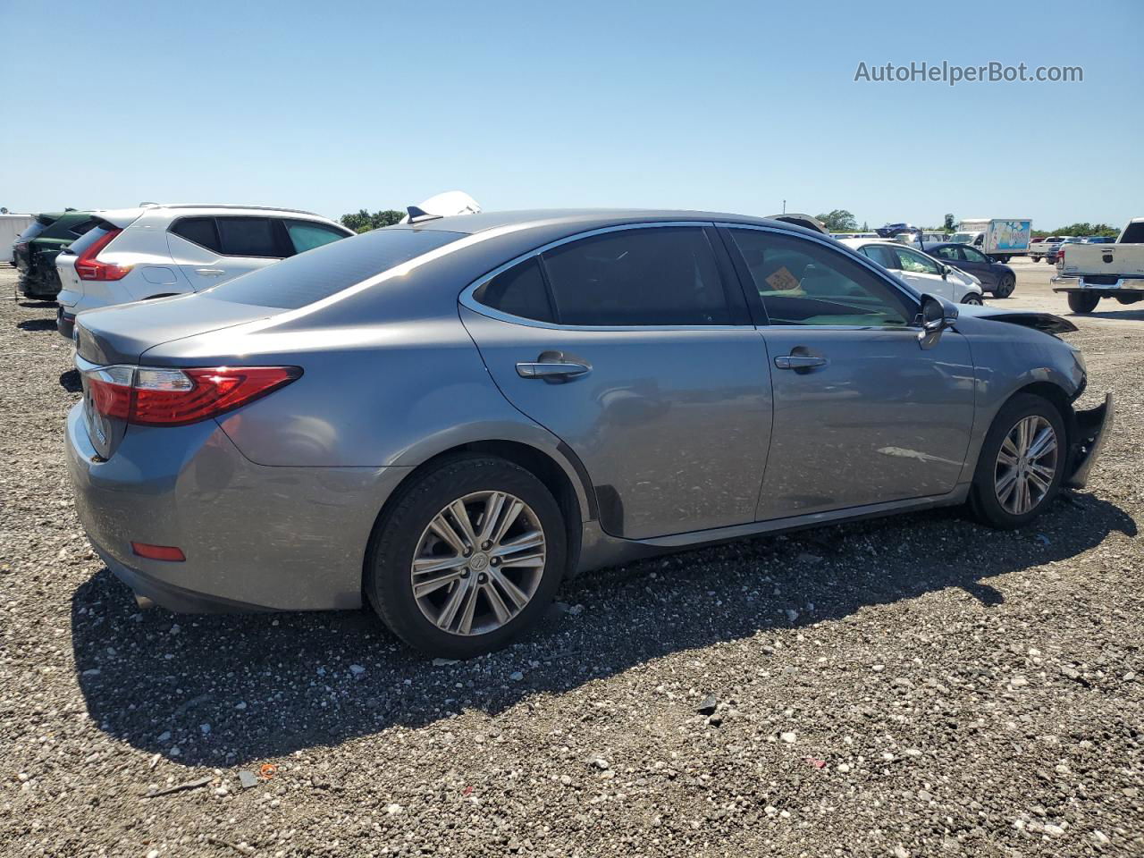 2013 Lexus Es 350 Gray vin: JTHBK1GG4D2076423