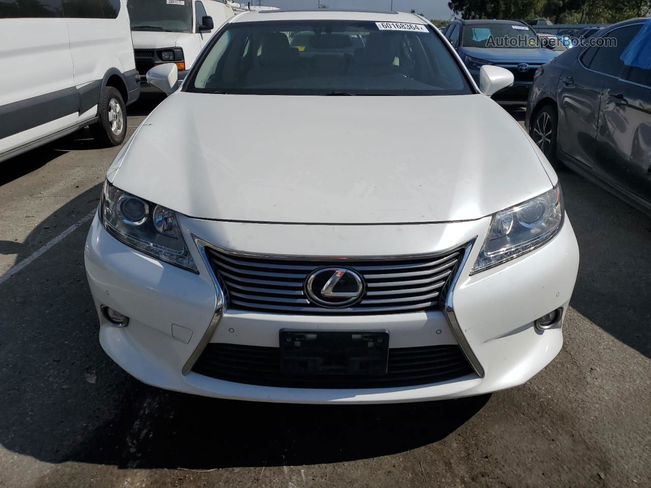 2014 Lexus Es 350 Белый vin: JTHBK1GG4E2091134