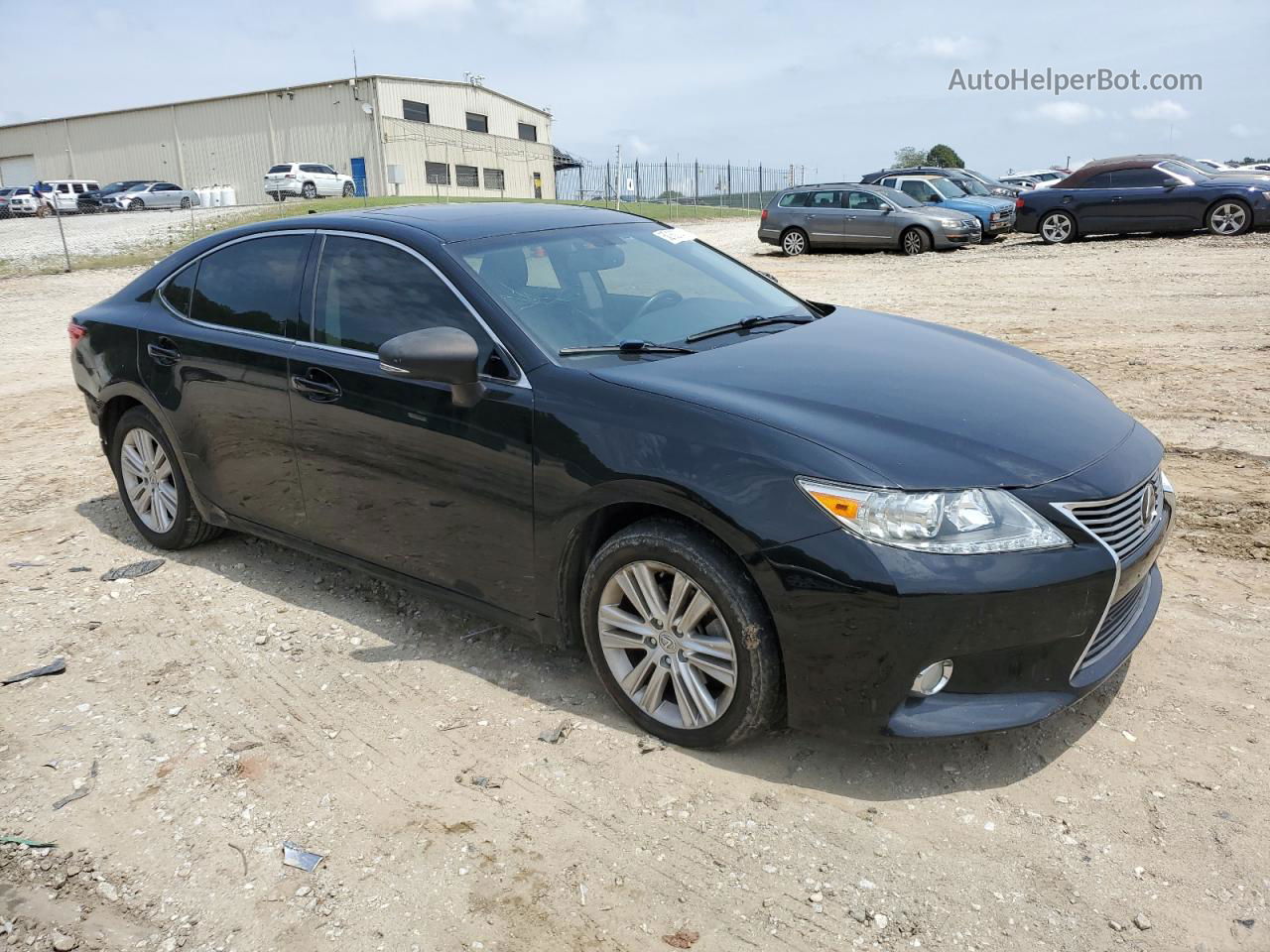 2014 Lexus Es 350 Черный vin: JTHBK1GG4E2098603