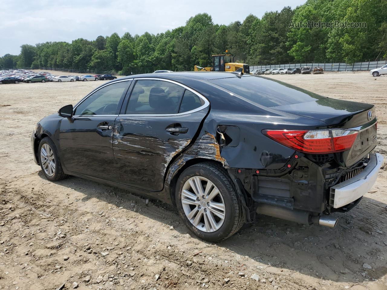 2014 Lexus Es 350 Black vin: JTHBK1GG4E2098603