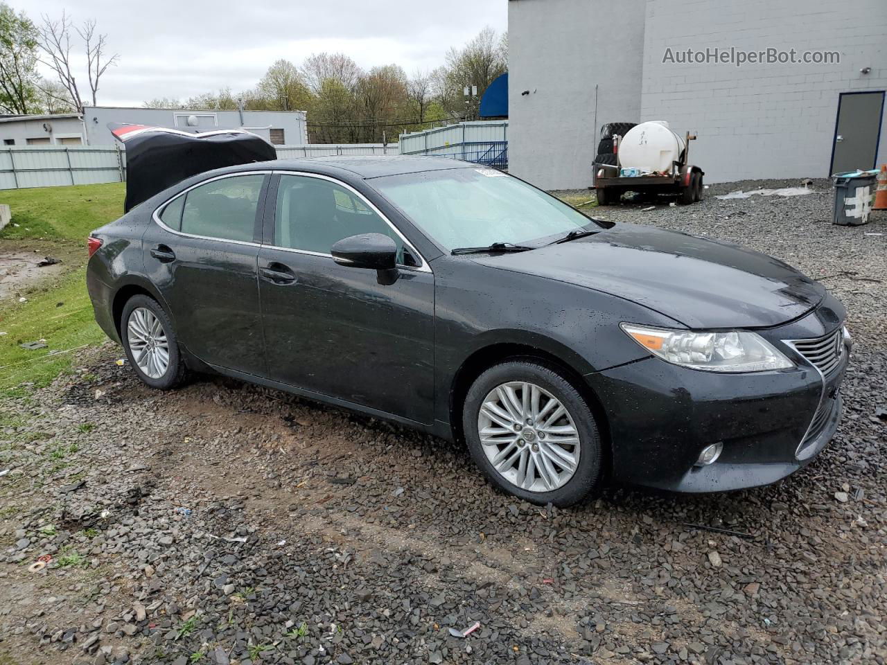 2014 Lexus Es 350 Black vin: JTHBK1GG4E2104349