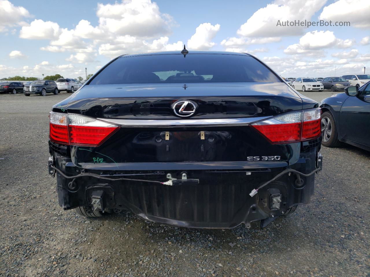 2014 Lexus Es 350 Black vin: JTHBK1GG4E2106389