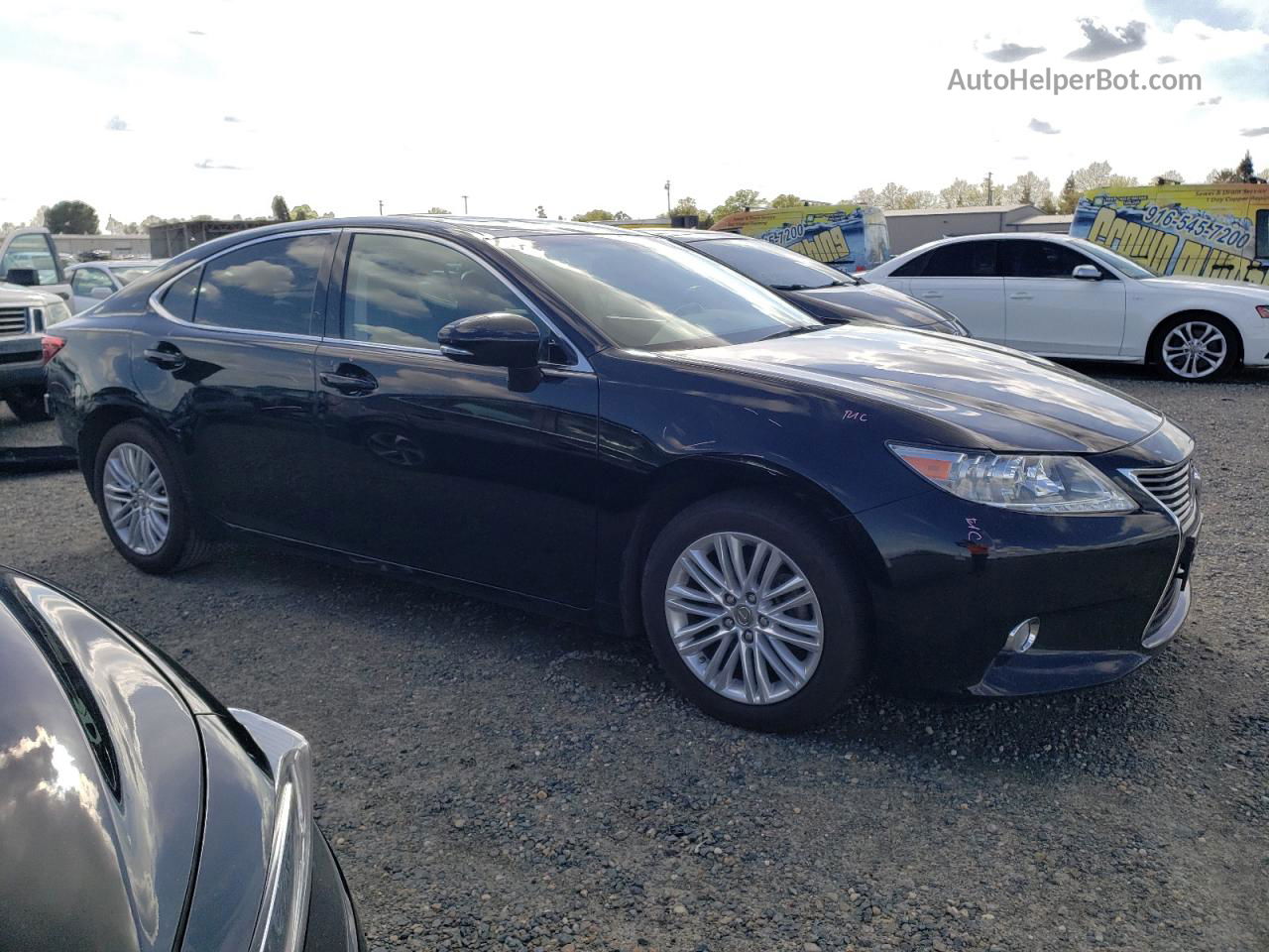 2014 Lexus Es 350 Black vin: JTHBK1GG4E2106389