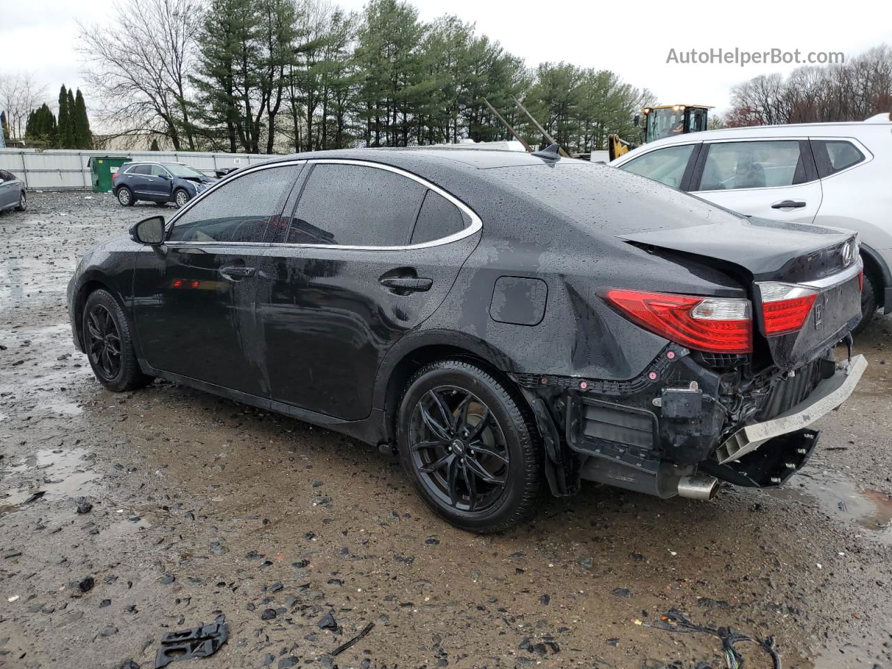 2014 Lexus Es 350 Black vin: JTHBK1GG4E2130479