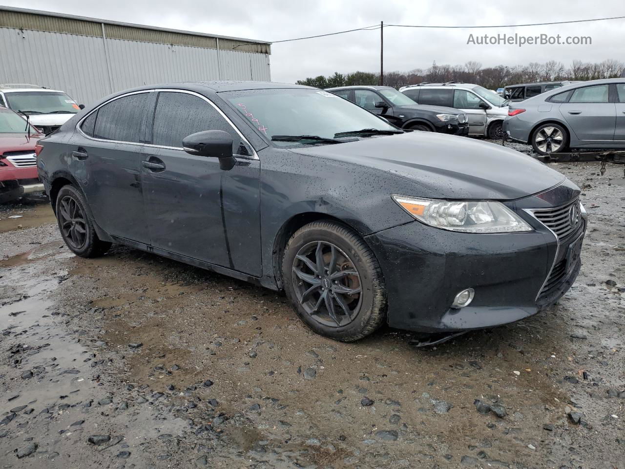 2014 Lexus Es 350 Черный vin: JTHBK1GG4E2130479