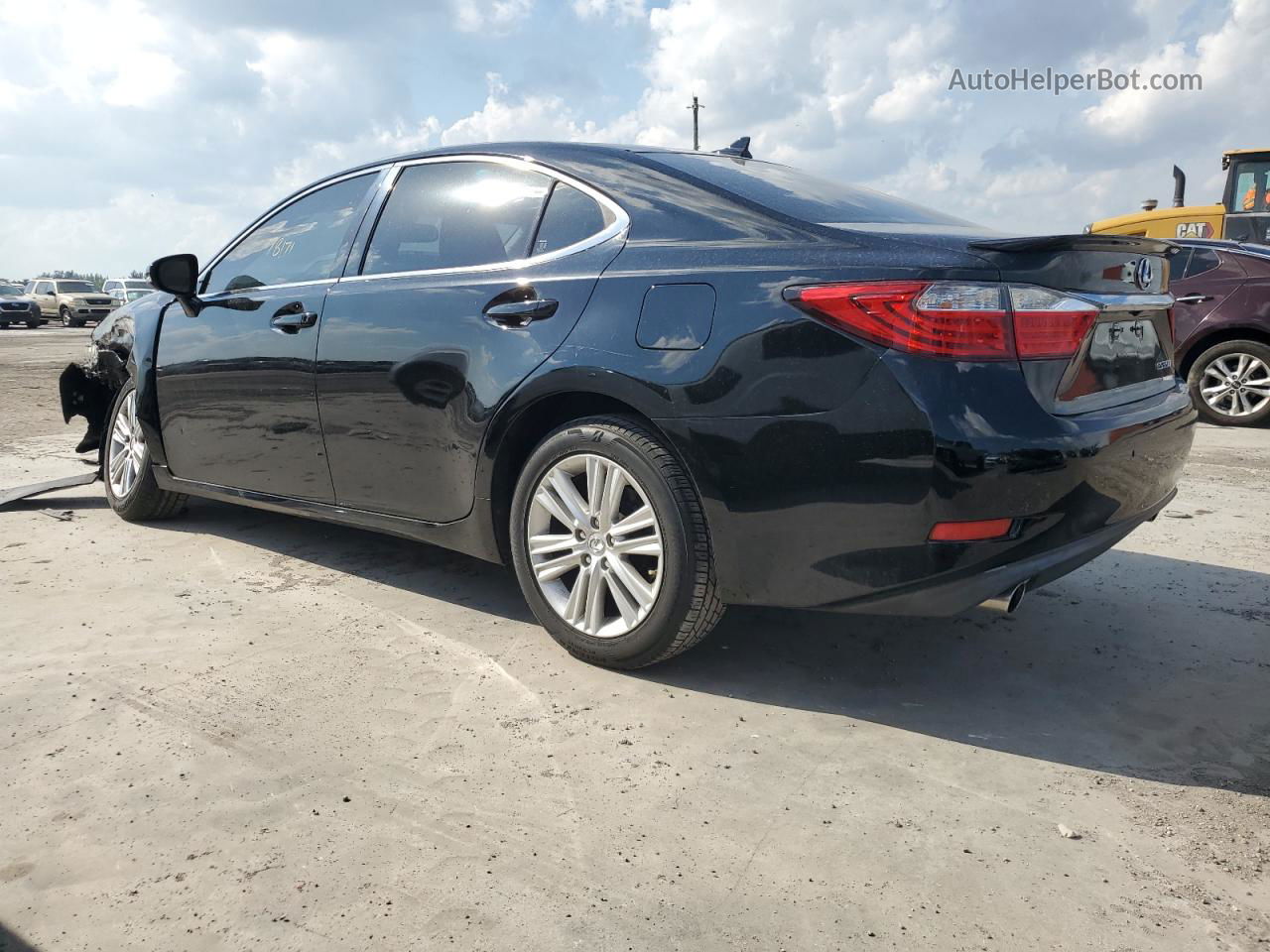 2014 Lexus Es 350 Black vin: JTHBK1GG4E2135794