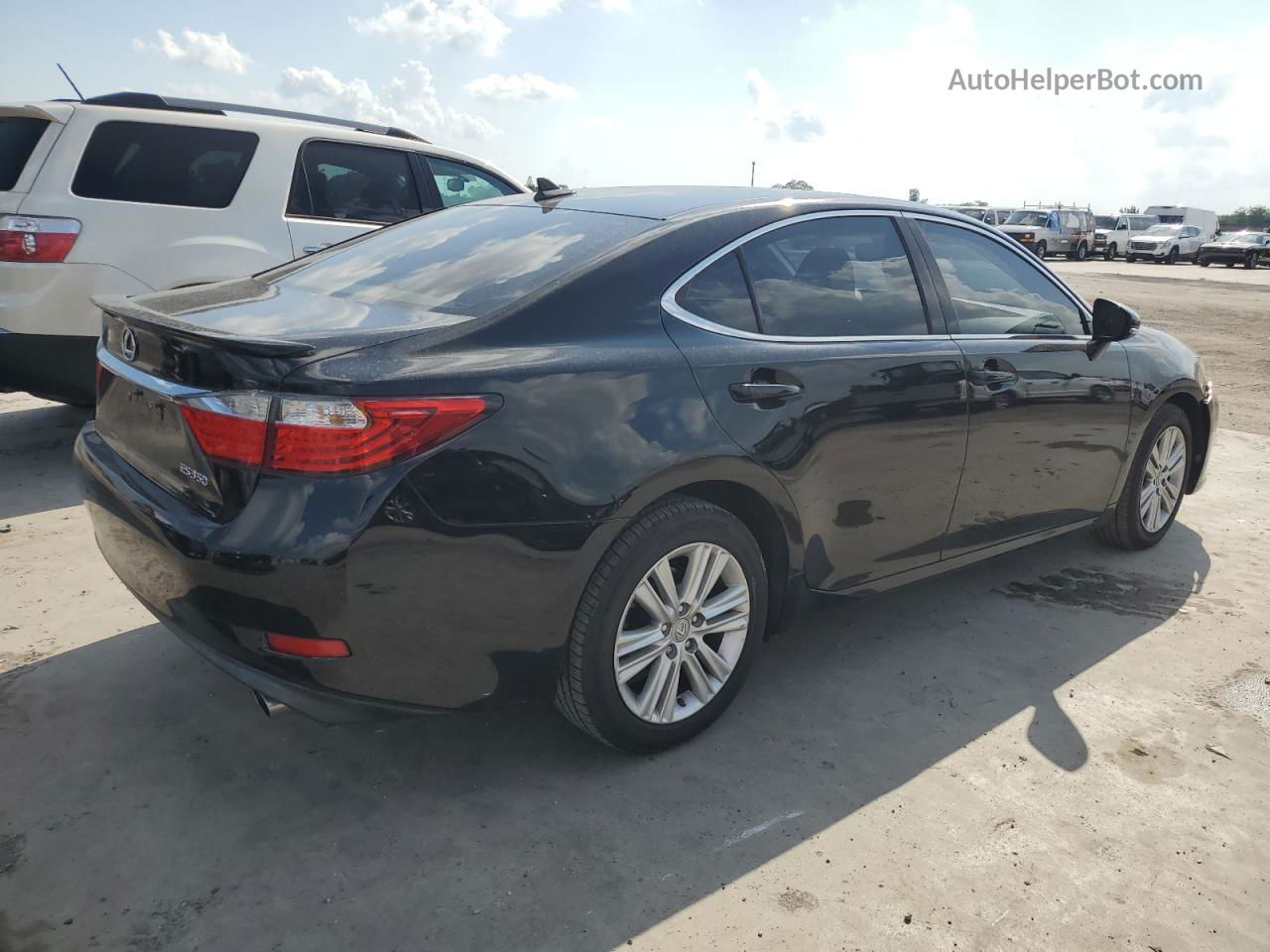 2014 Lexus Es 350 Black vin: JTHBK1GG4E2135794