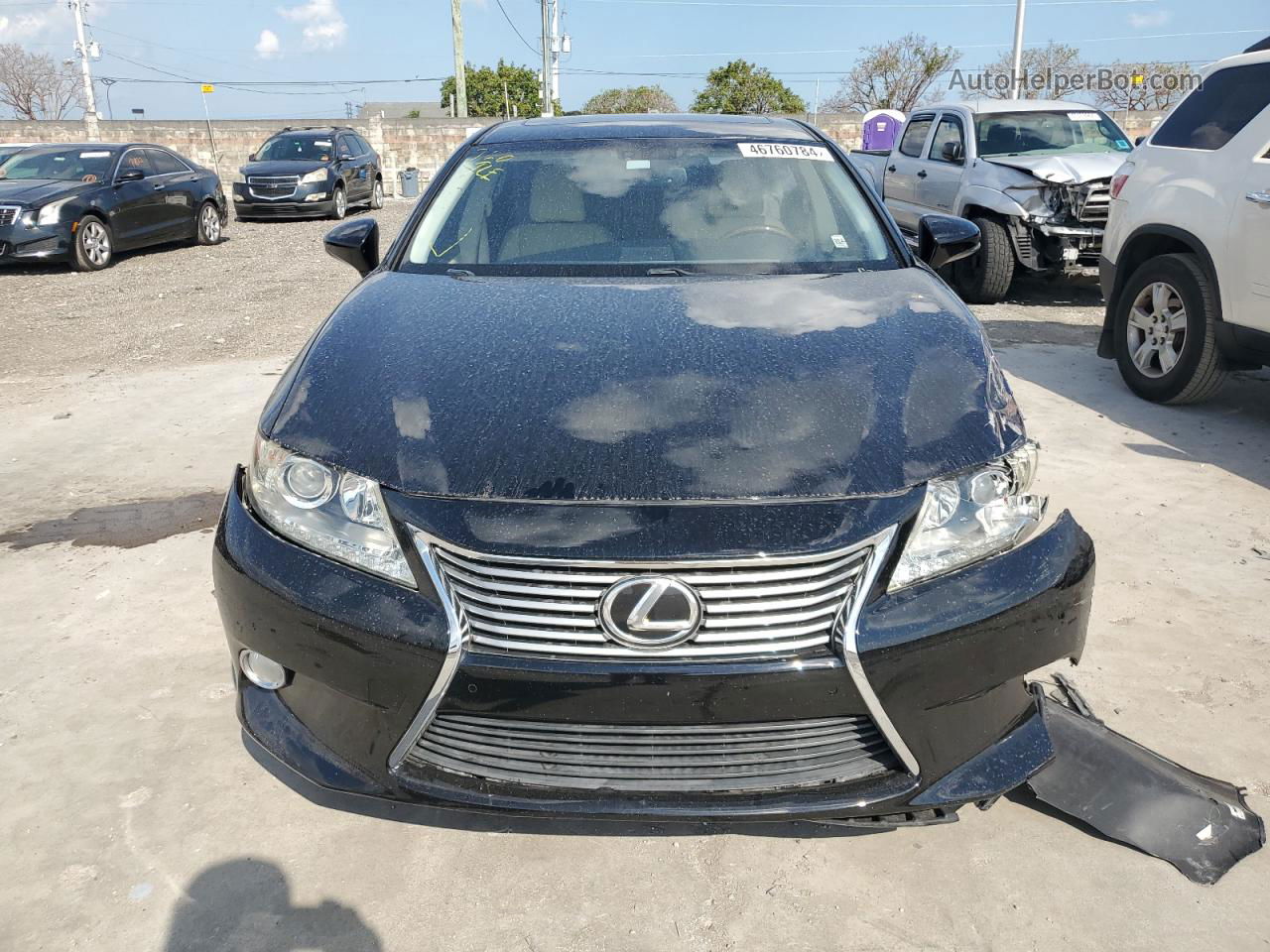 2014 Lexus Es 350 Black vin: JTHBK1GG4E2135794