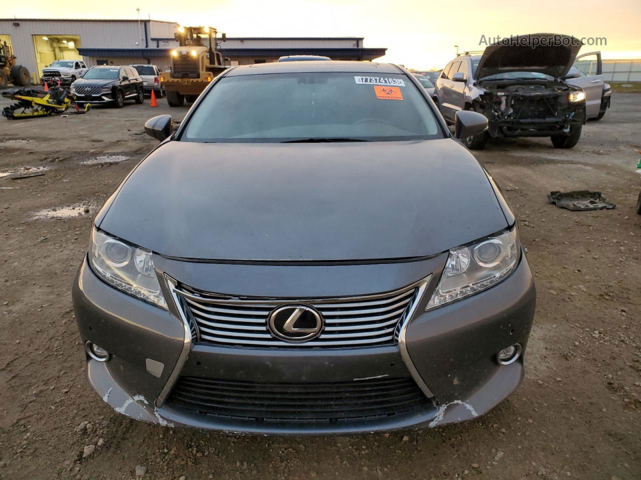 2014 Lexus Es 350 Charcoal vin: JTHBK1GG4E2138596