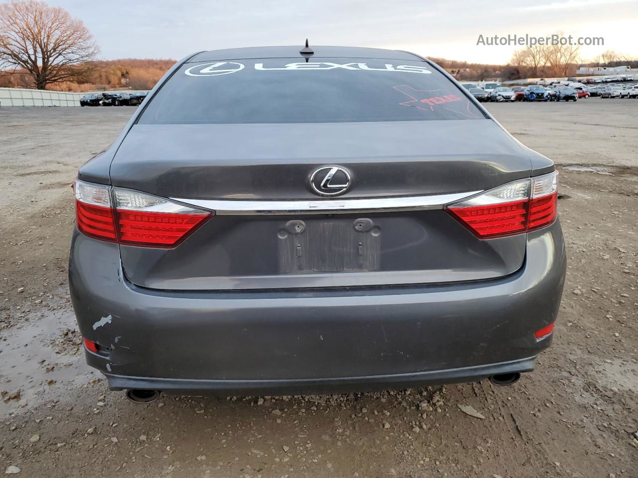 2014 Lexus Es 350 Charcoal vin: JTHBK1GG4E2138596