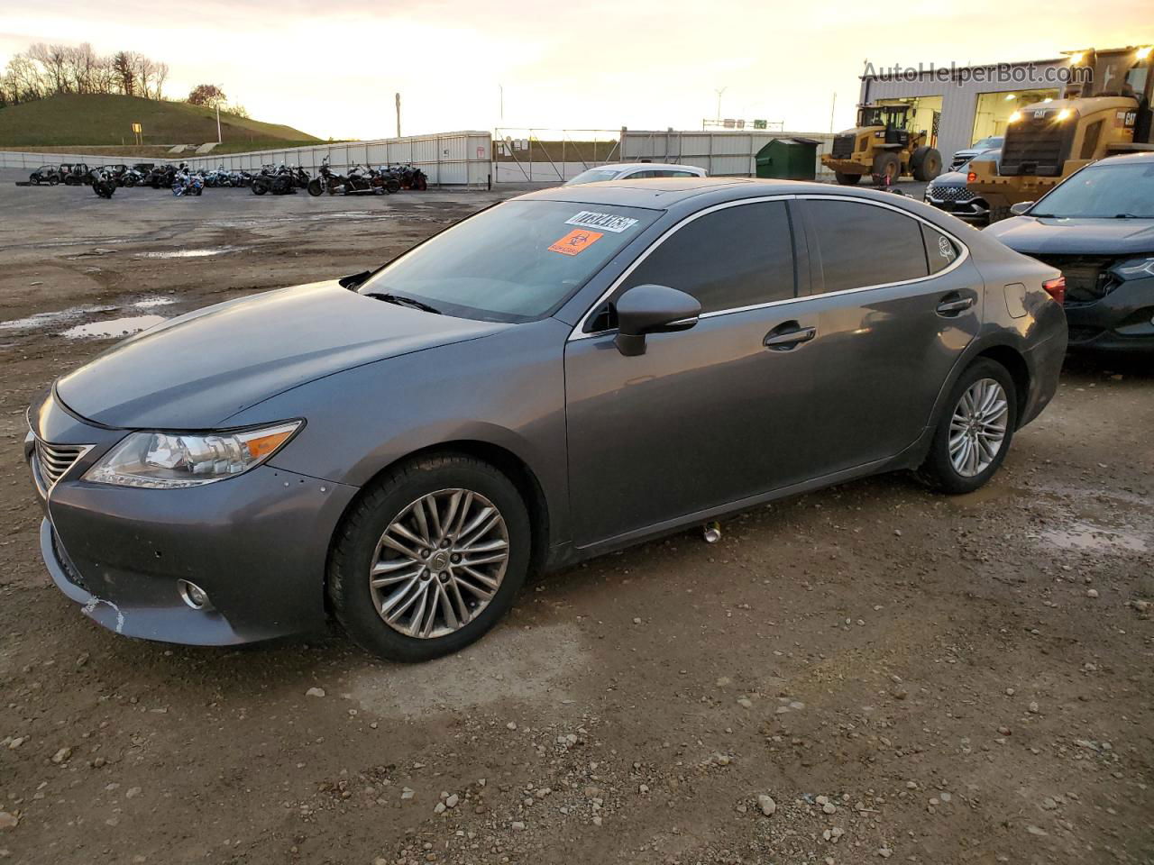 2014 Lexus Es 350 Charcoal vin: JTHBK1GG4E2138596