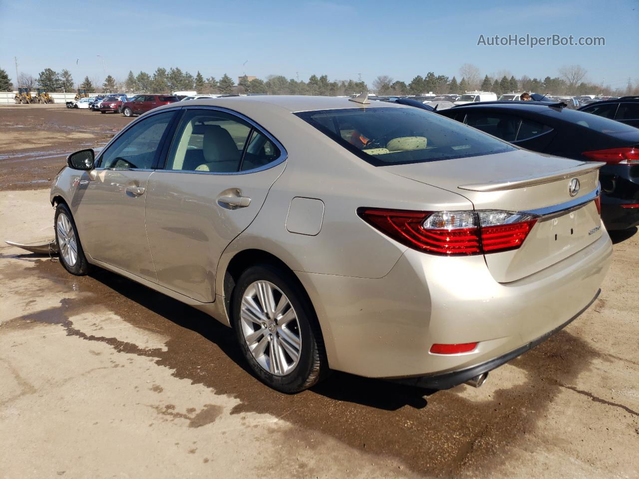 2014 Lexus Es 350 Gold vin: JTHBK1GG4E2140672