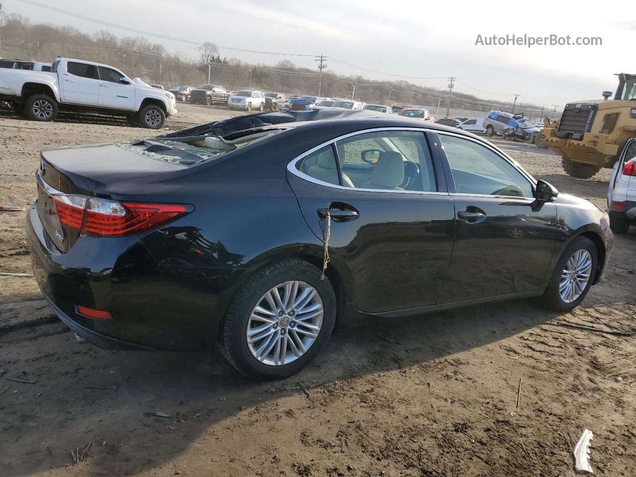 2014 Lexus Es 350 Black vin: JTHBK1GG4E2147329