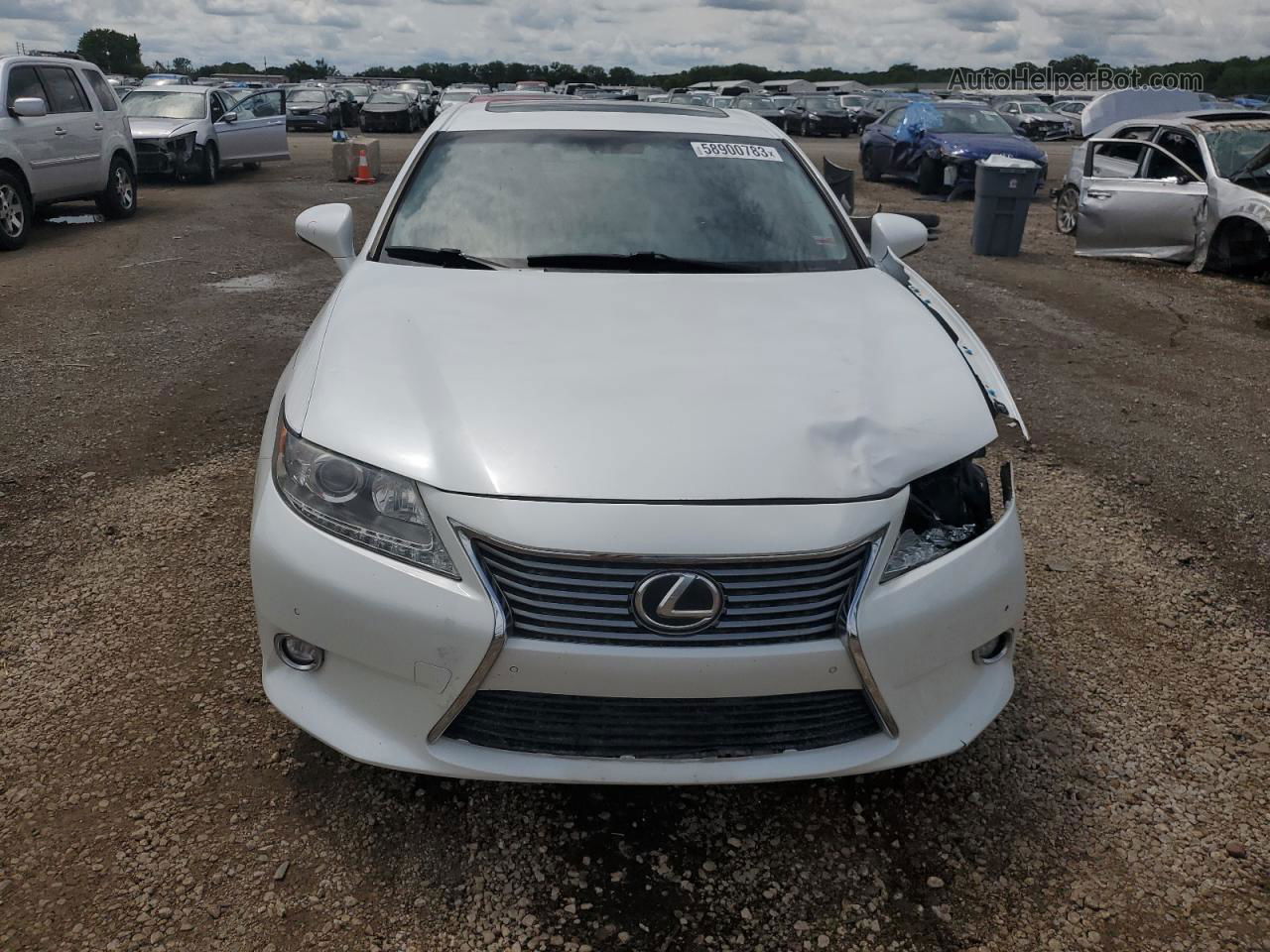2015 Lexus Es 350 Белый vin: JTHBK1GG4F2152645