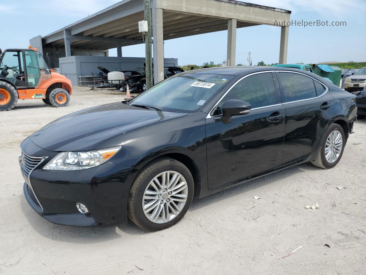 2015 Lexus Es 350 Black vin: JTHBK1GG4F2155402