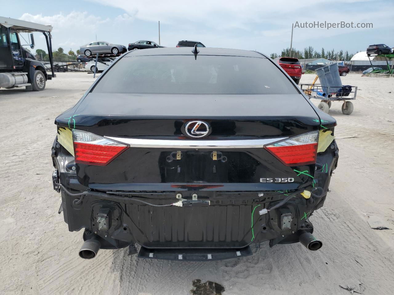 2015 Lexus Es 350 Black vin: JTHBK1GG4F2155402