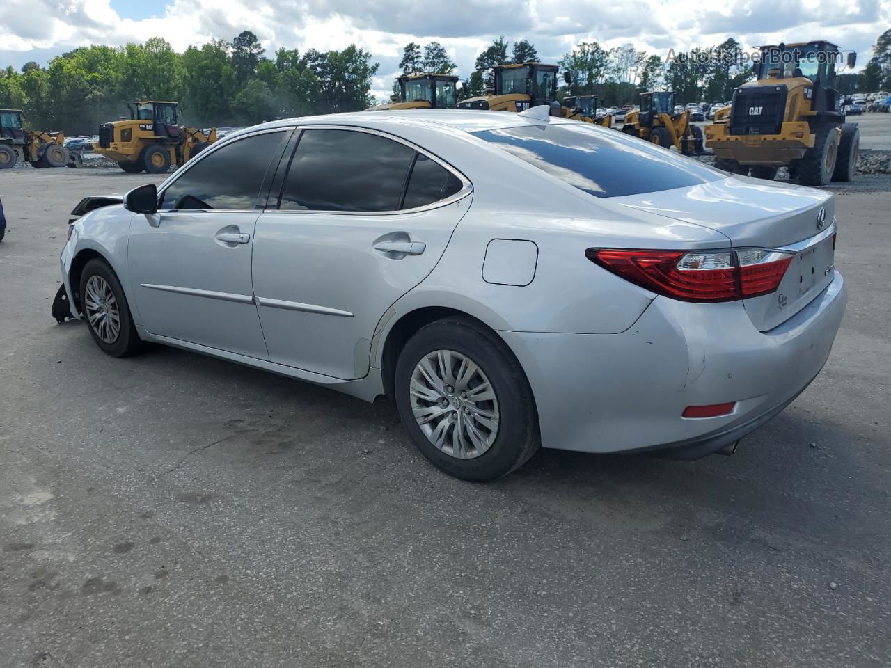 2015 Lexus Es 350 Silver vin: JTHBK1GG4F2156971