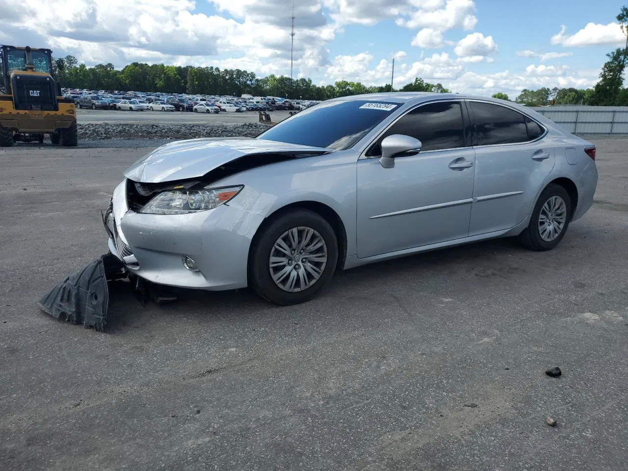 2015 Lexus Es 350 Silver vin: JTHBK1GG4F2156971