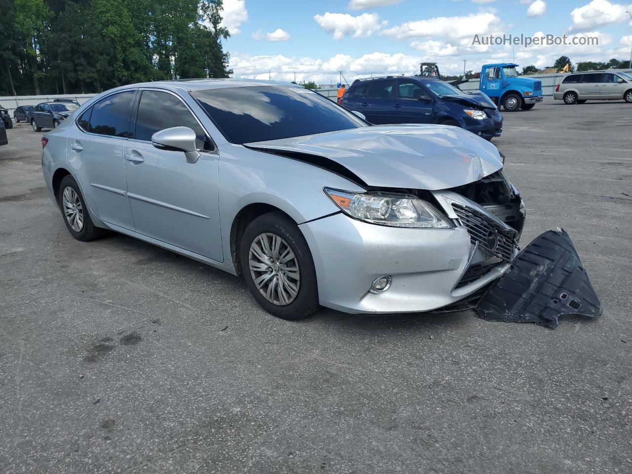 2015 Lexus Es 350 Silver vin: JTHBK1GG4F2156971