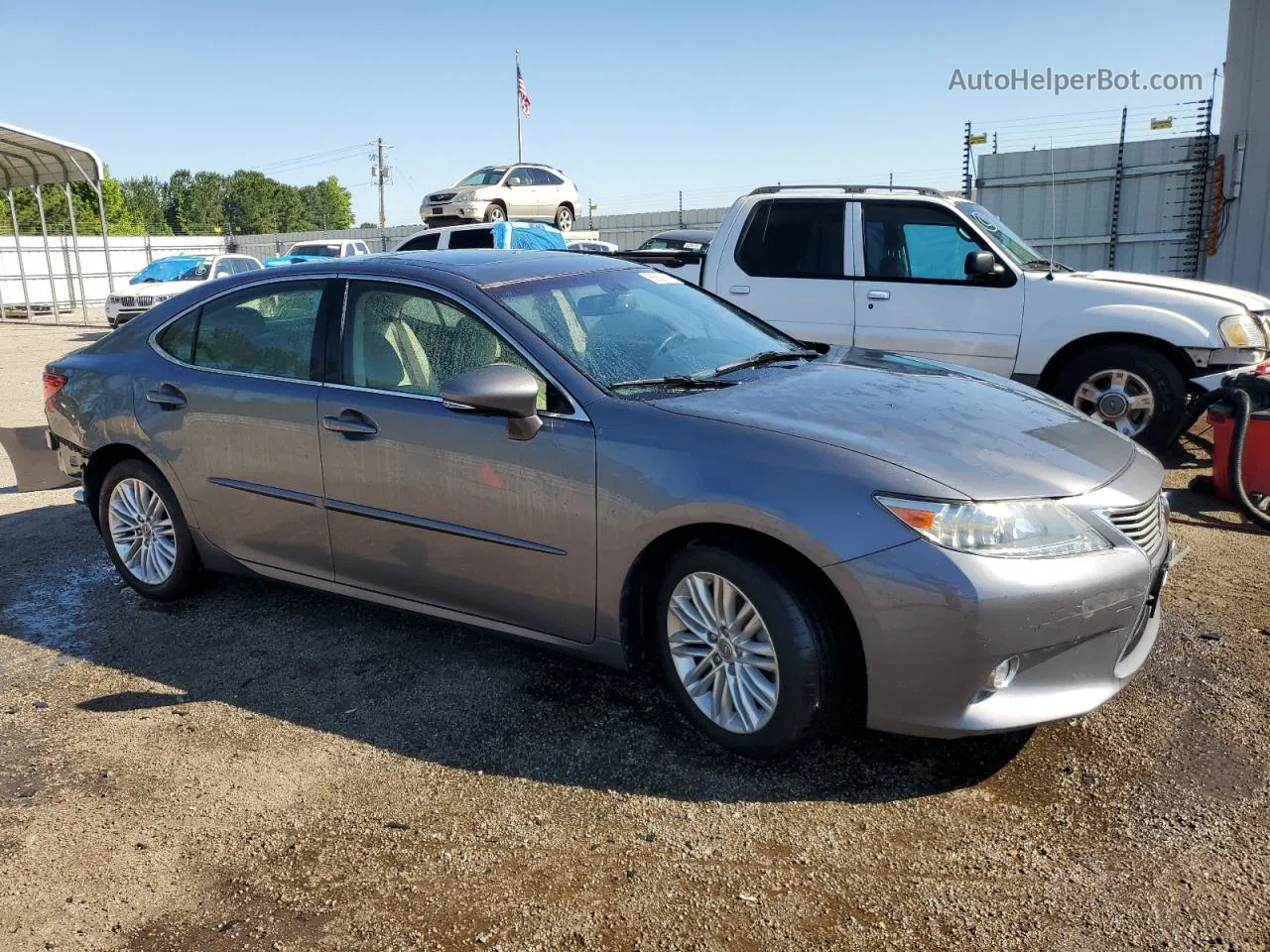 2015 Lexus Es 350 Gray vin: JTHBK1GG4F2157313