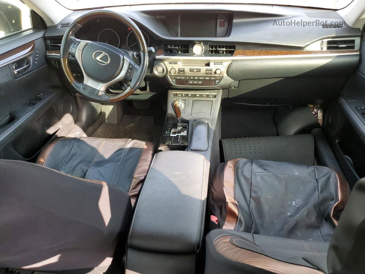 2015 Lexus Es 350 Black vin: JTHBK1GG4F2164665