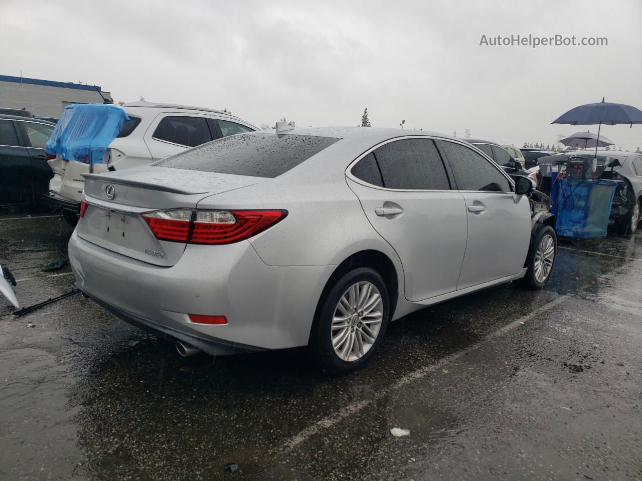 2015 Lexus Es 350 Gray vin: JTHBK1GG4F2172507