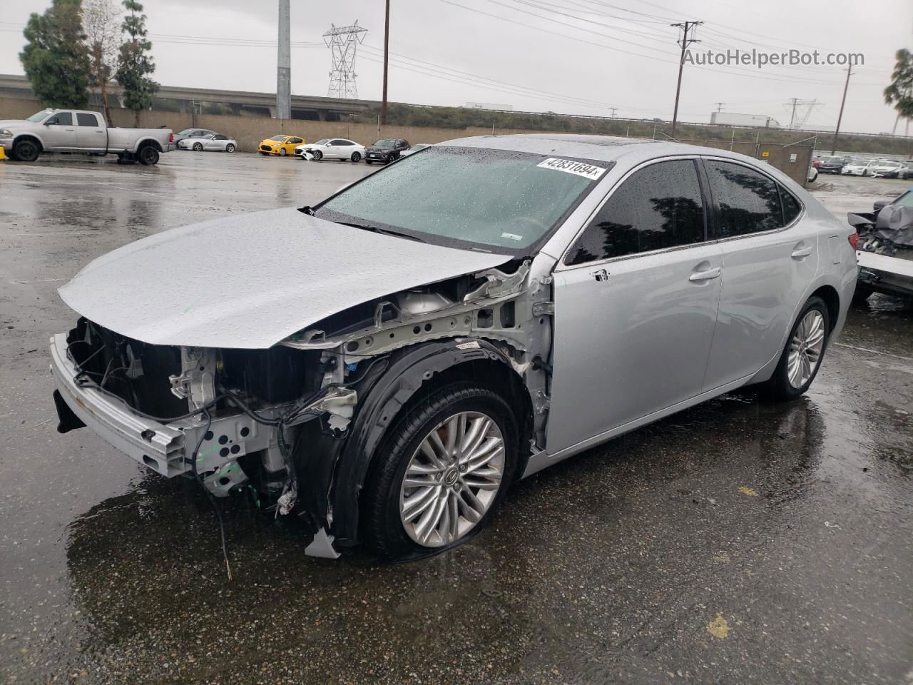 2015 Lexus Es 350 Gray vin: JTHBK1GG4F2172507