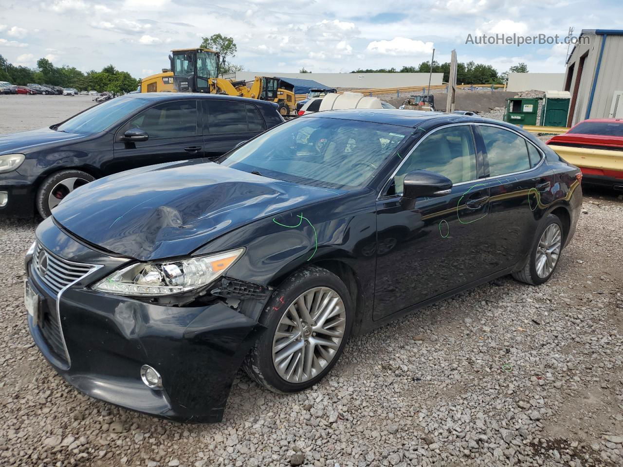 2015 Lexus Es 350 Black vin: JTHBK1GG4F2172989