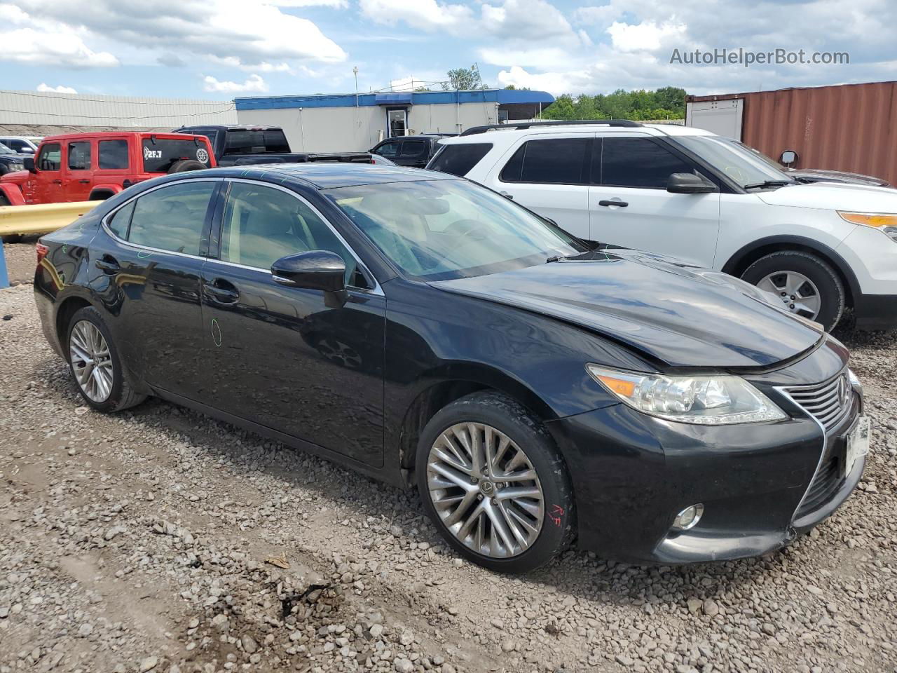 2015 Lexus Es 350 Black vin: JTHBK1GG4F2172989