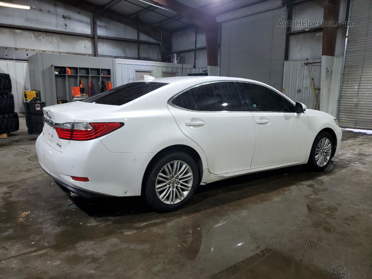 2015 Lexus Es 350 Белый vin: JTHBK1GG4F2177271