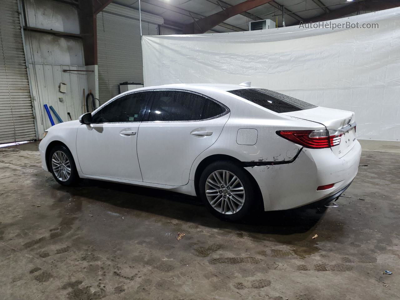 2015 Lexus Es 350 White vin: JTHBK1GG4F2177271