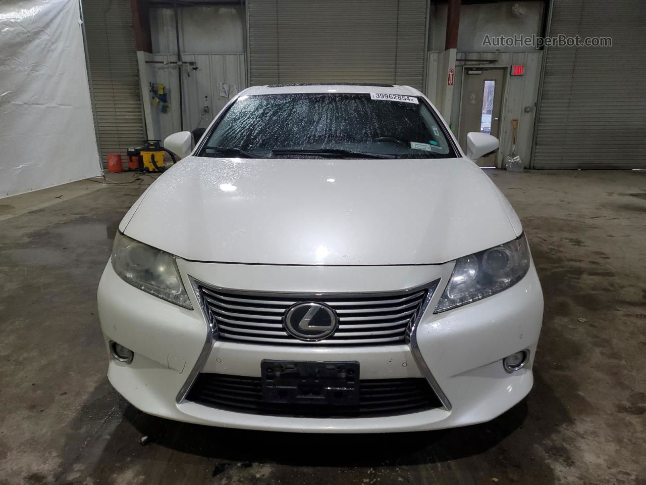 2015 Lexus Es 350 White vin: JTHBK1GG4F2177271