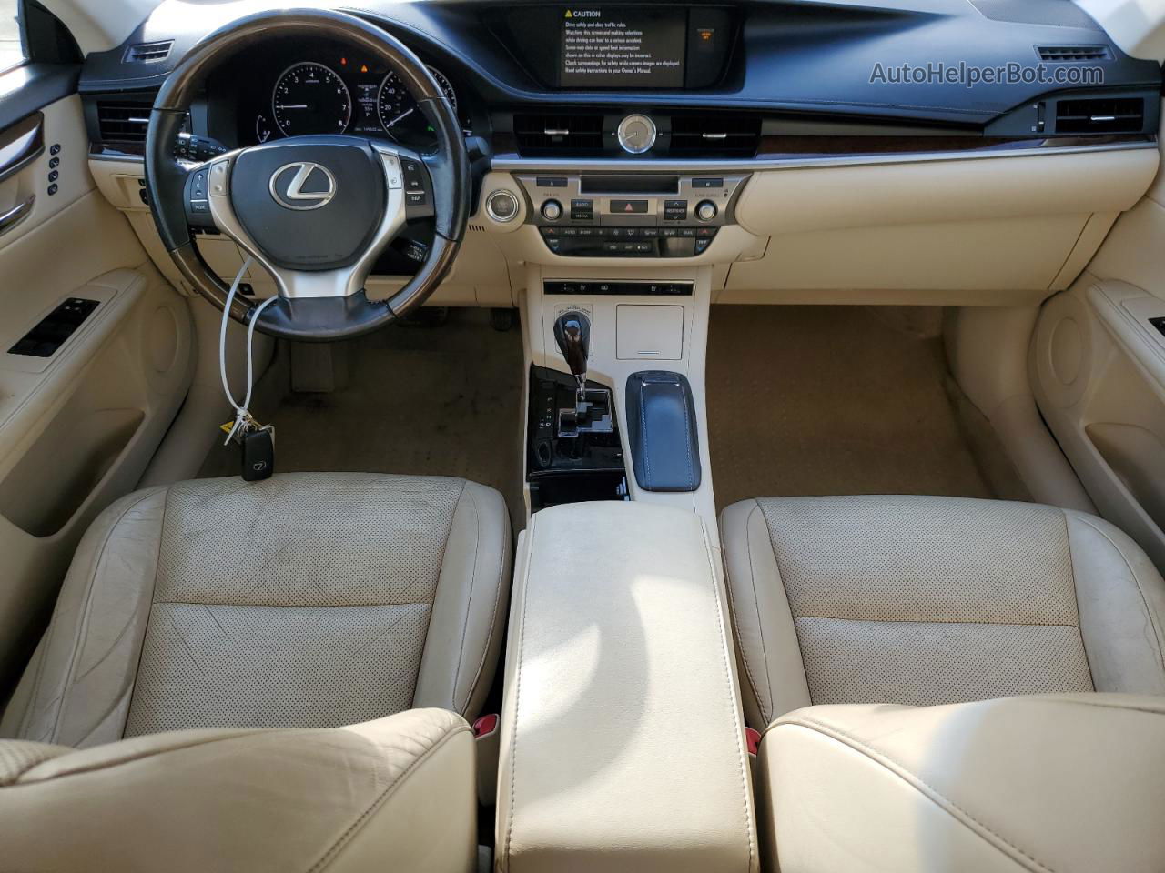 2015 Lexus Es 350 Черный vin: JTHBK1GG4F2197794