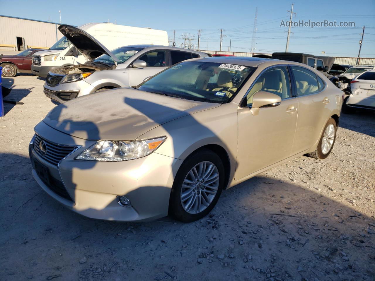 2015 Lexus Es 350 Tan vin: JTHBK1GG4F2202783