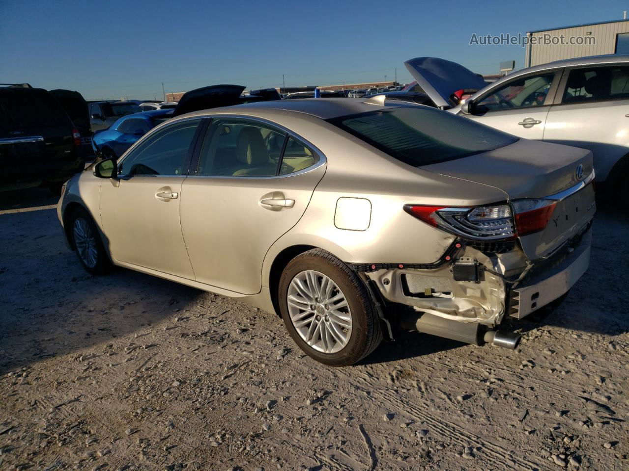 2015 Lexus Es 350 Tan vin: JTHBK1GG4F2202783