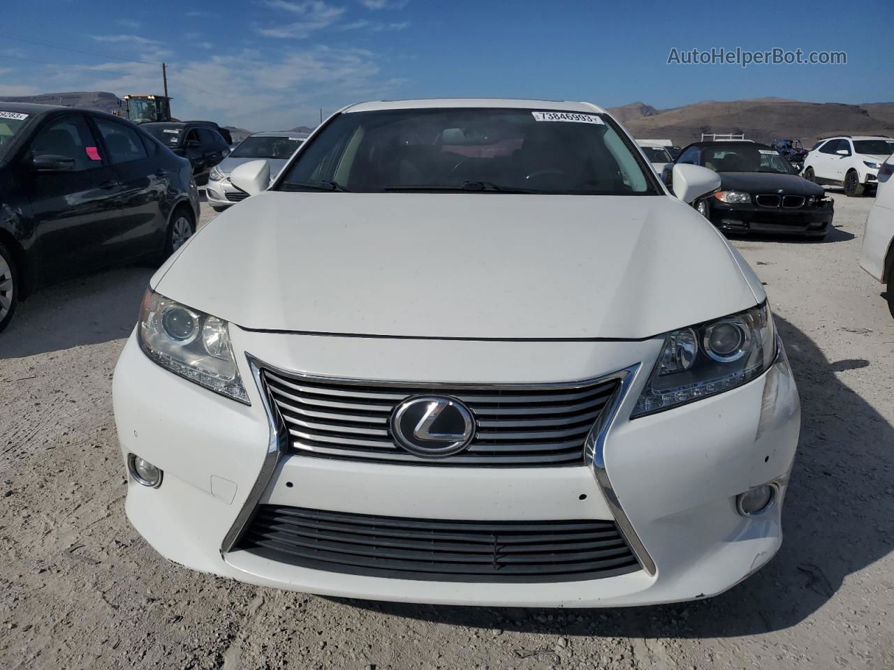 2015 Lexus Es 350 Белый vin: JTHBK1GG4F2206607