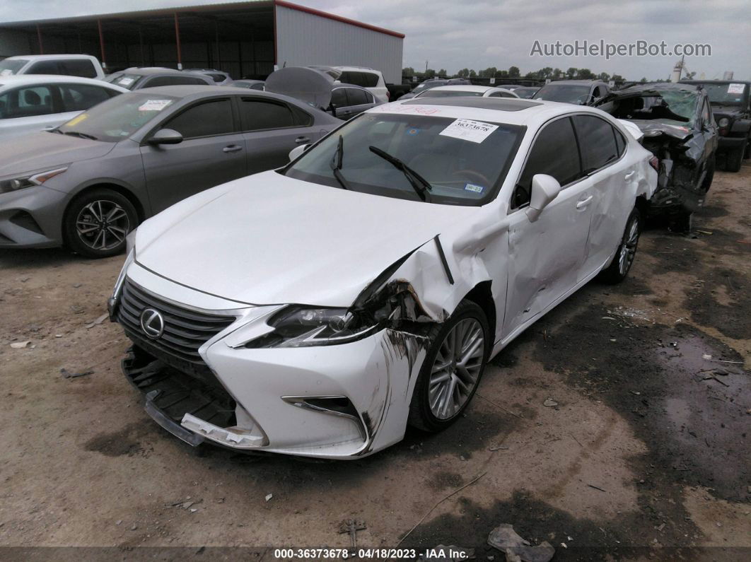 2016 Lexus Es 350   Белый vin: JTHBK1GG4G2212439