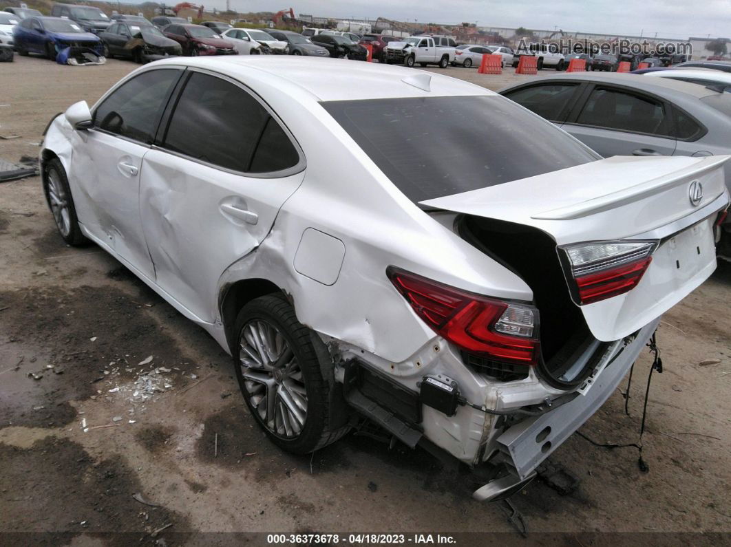 2016 Lexus Es 350   White vin: JTHBK1GG4G2212439