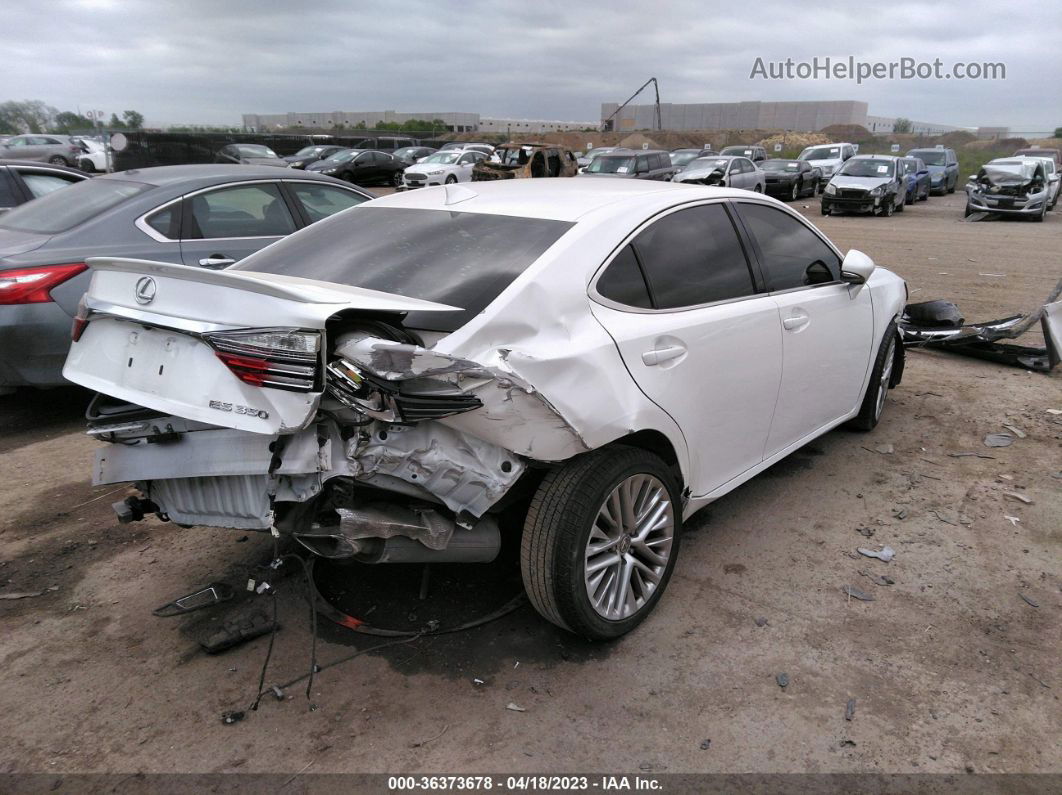 2016 Lexus Es 350   White vin: JTHBK1GG4G2212439